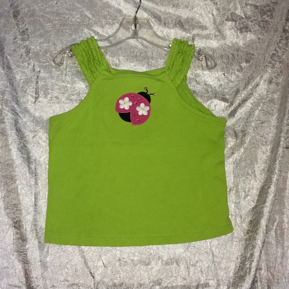 Girls Gymboree Ladybug 🐞 tank top size 6 - Picture 1 of 3